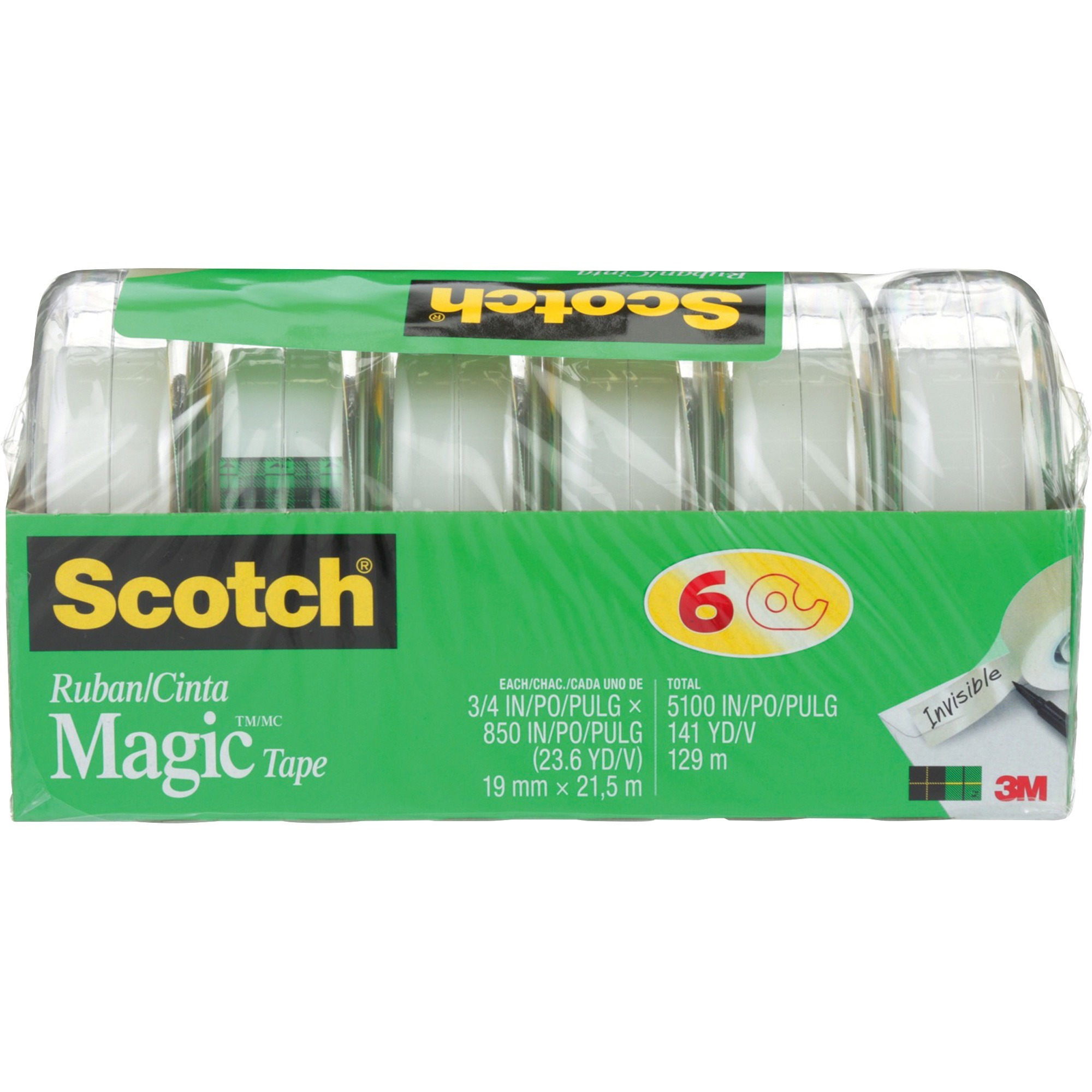 Scotch Magic Tape Dispenser (19mm x 21.5m)
