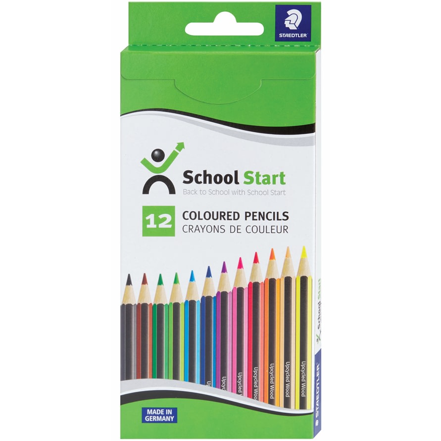 Staedtler Coloured Pencils (pre-sharpened) (12 Pack)